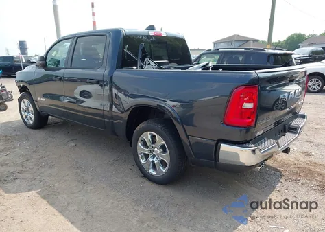 2025 Ram 1500 Big Horn 4X4 5'7 Box from USA, damaged, VIN 1C6SRFFP2SN715400